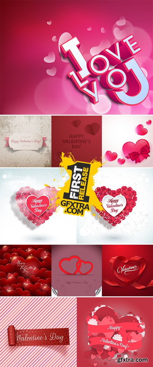 Stock Valentine day love beautiful vector