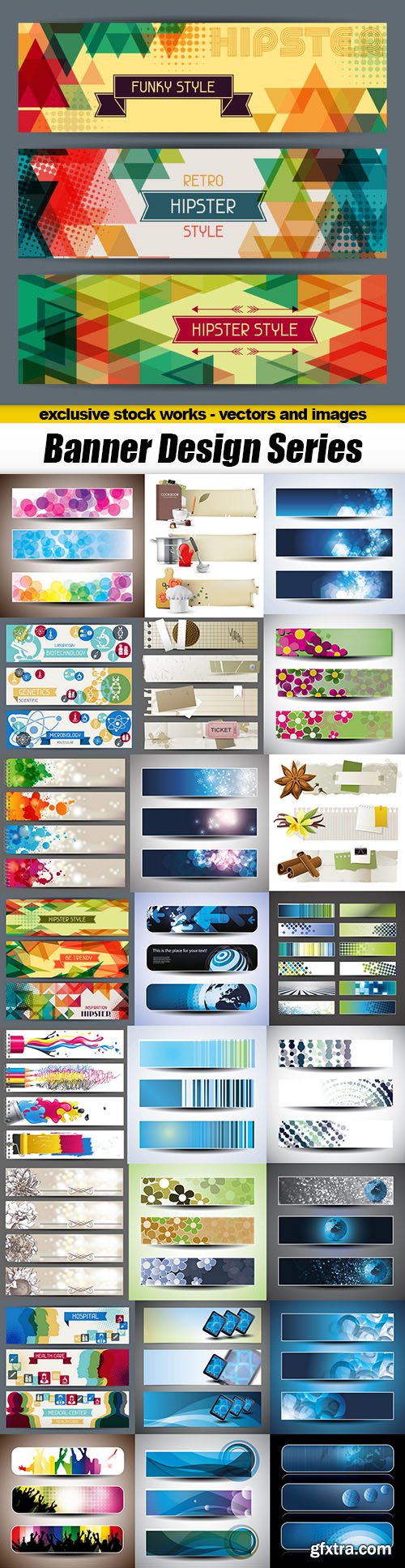 Banner Design Series - 25xEPS