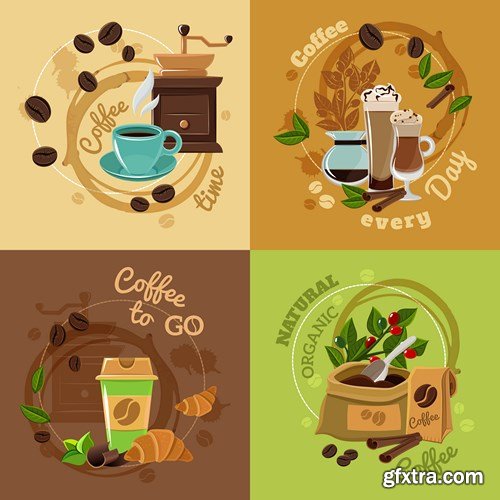 Flat Vector Design 20 - 25xEPS