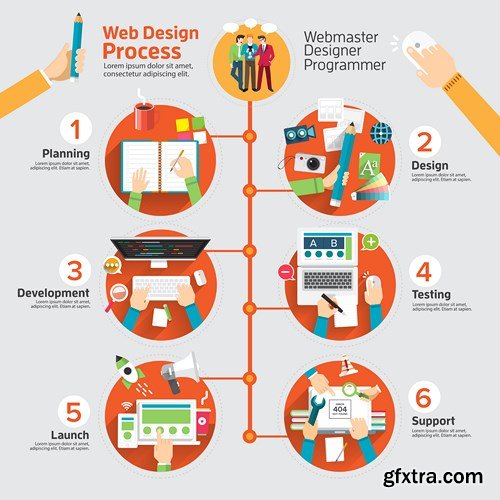 Flat Vector Design 20 - 25xEPS