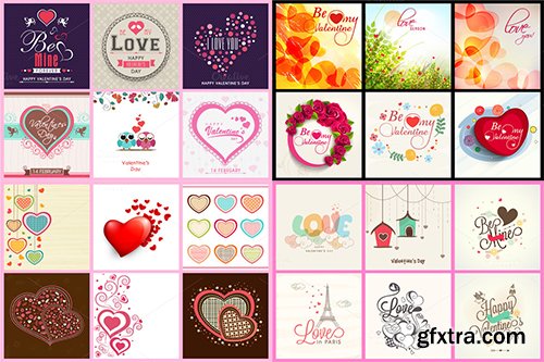 CreativeMarket Valentine's Day Sets - Vol 1 483359