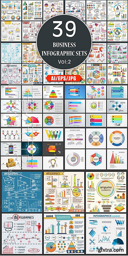 CM - Business Infographics Bundle - Vol 2 484285