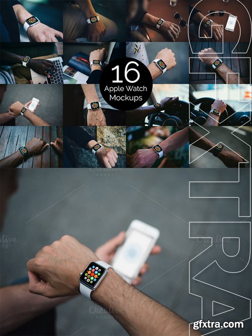 CM - Apple Watch Mockup 491705