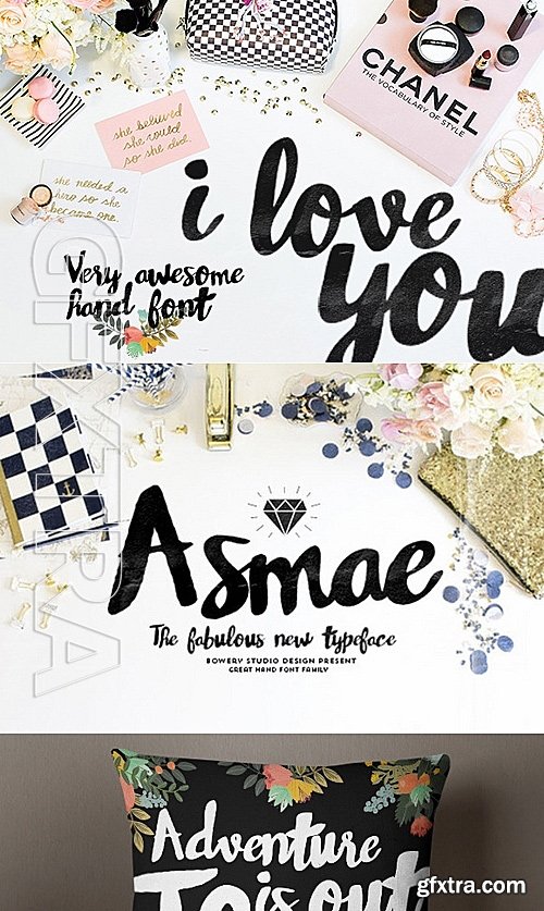 CM - Asmae Script Font 489625