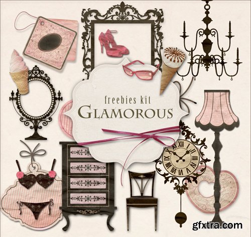 Scrap Kit - Glamorous Elements