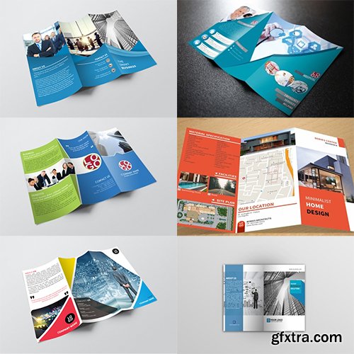 Creativemarket Profesional Brochures Bundle 491708