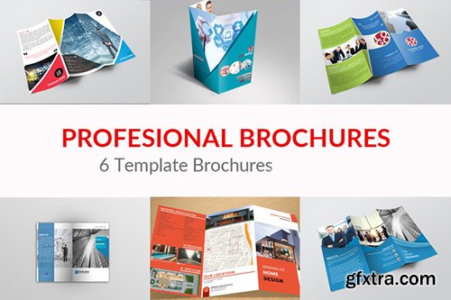 Creativemarket Profesional Brochures Bundle 491708