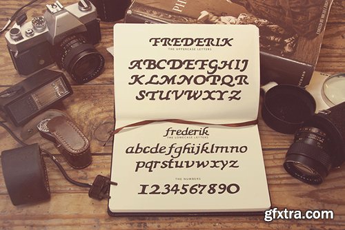 Creativemarket My name is Frederik Font 489624