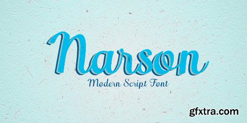 Narson Scirpt Font