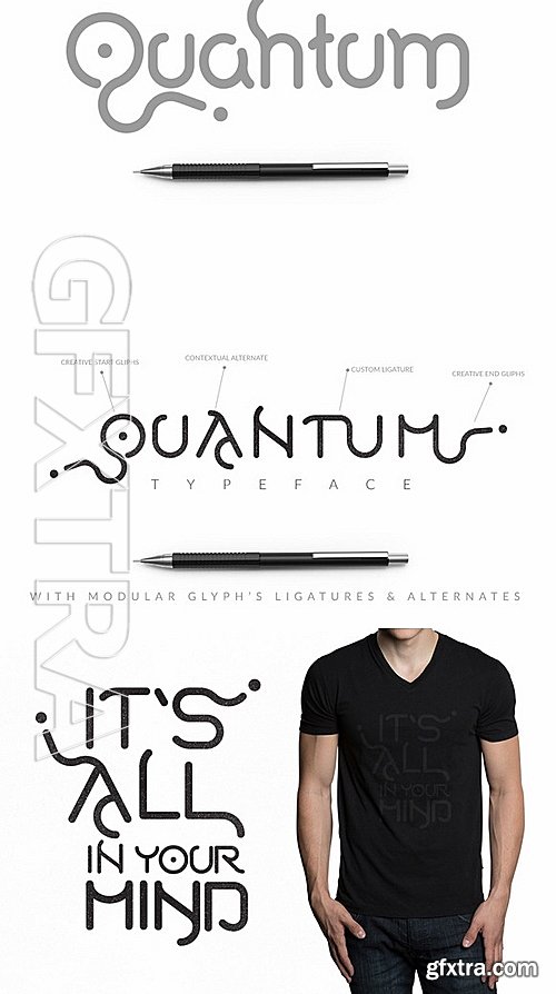 CM - Quantum Typeface 490934