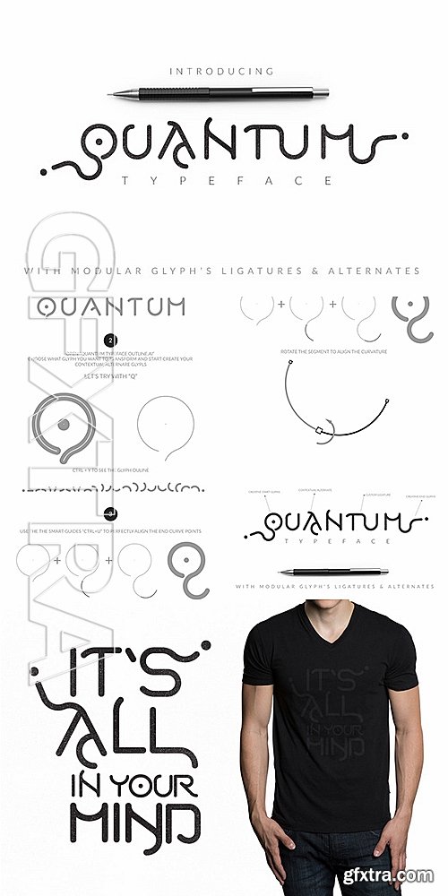 CM - Quantum Typeface 490934