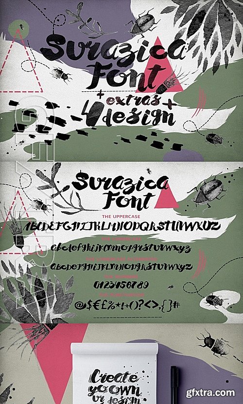 CM - Surazica Font 4 Design 491545