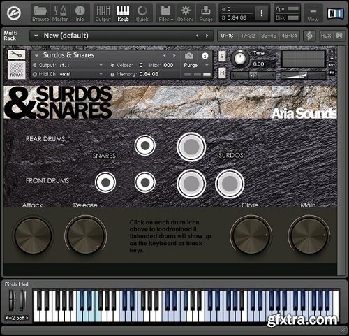 ARIA Sounds Surdos And Snares KONTAKT DVDR-DISCOVER