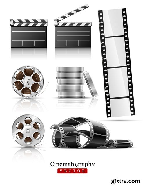 Cinema Industry - 25x UHQ JPEG, 3xEPS