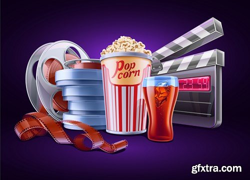 Cinema Industry - 25x UHQ JPEG, 3xEPS