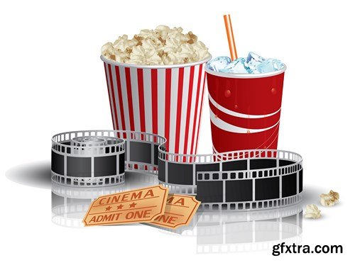 Cinema Industry - 25x UHQ JPEG, 3xEPS