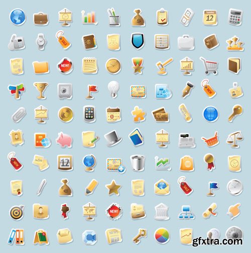 Icons & Web Elements 3 - 25xEPS