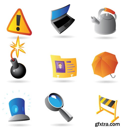 Icons & Web Elements 3 - 25xEPS