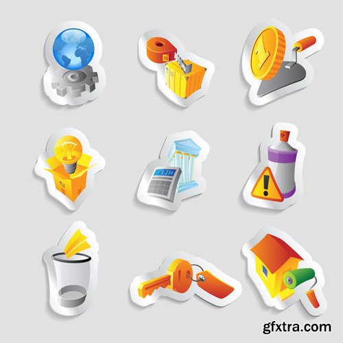 Icons & Web Elements 3 - 25xEPS