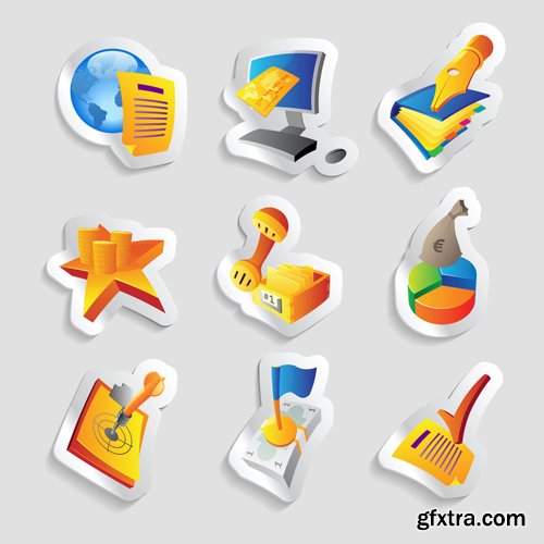 Icons & Web Elements 3 - 25xEPS