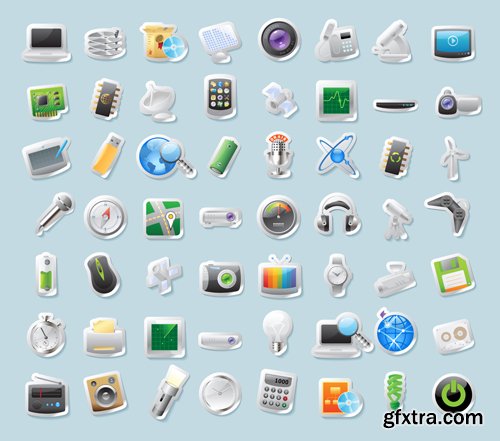 Icons & Web Elements 3 - 25xEPS