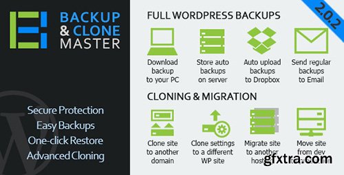 CodeCanyon - WordPress Backup & Clone Master v2.0.2 - 5901461