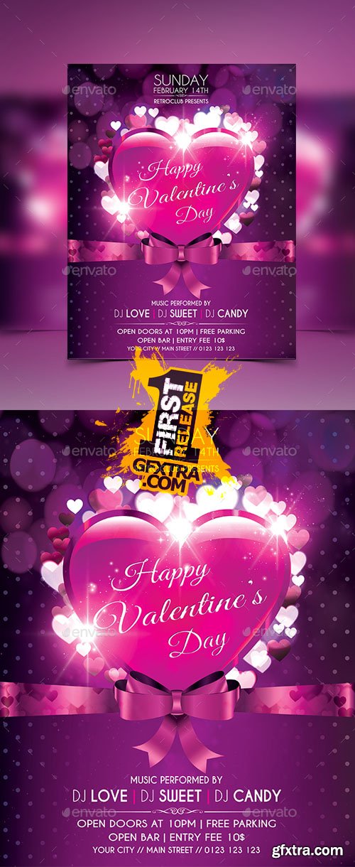 GR - Valentine's Day Flyer 14401041