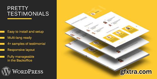 CodeCanyon - Pretty Testimonials v1.0.5 - Testimony For WordPress - 14257365