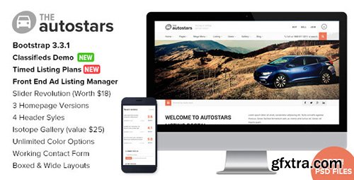 ThemeForest - Auto Stars v1.6 - Car Dealership & Listings WP Theme - 11560490