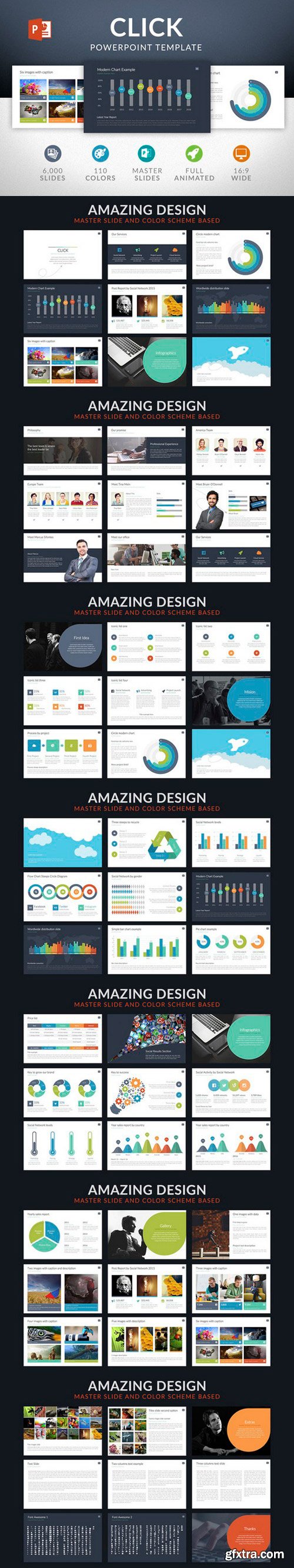 CM - Click | Powerpoint template 490388