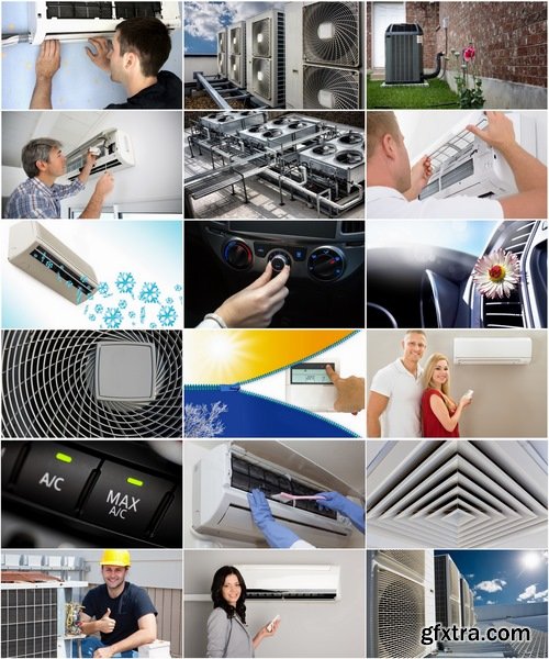 Collection of air-conditioning cooling system technician 25 HQ Jpeg