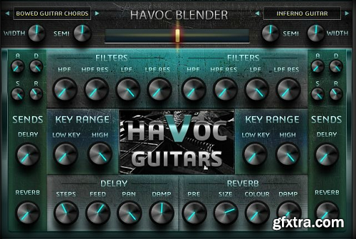 SampleCraft LLC Havoc Guitars KONTAKT-SYNTHiC4TE