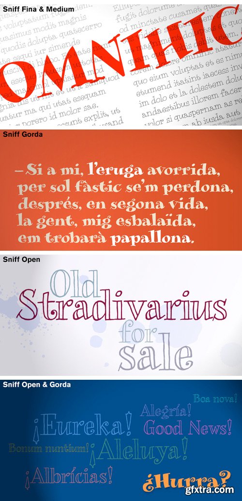 Sniff Font Family