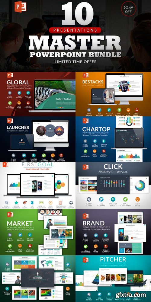 CM - 10 Master Powerpoint bundle 491302