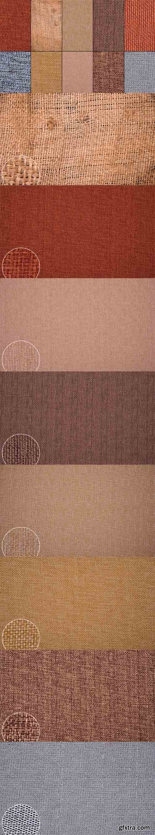 Texture Pack – 10 Beautiful Jute Fabric Textures