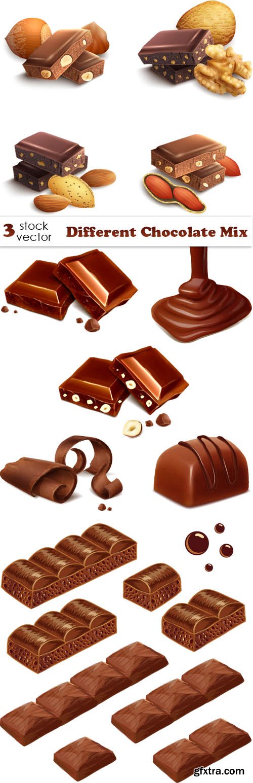 Vectors - Different Chocolate Mix