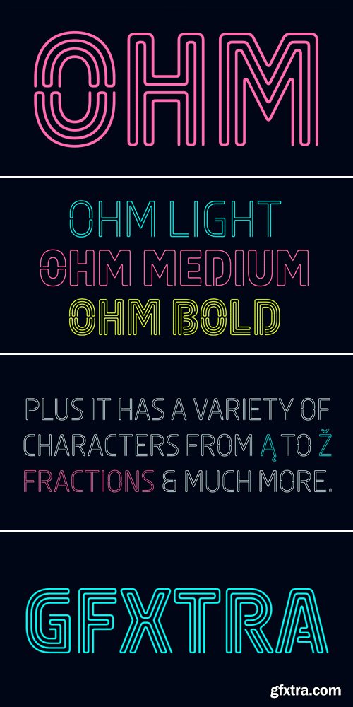 Ohm Font Family