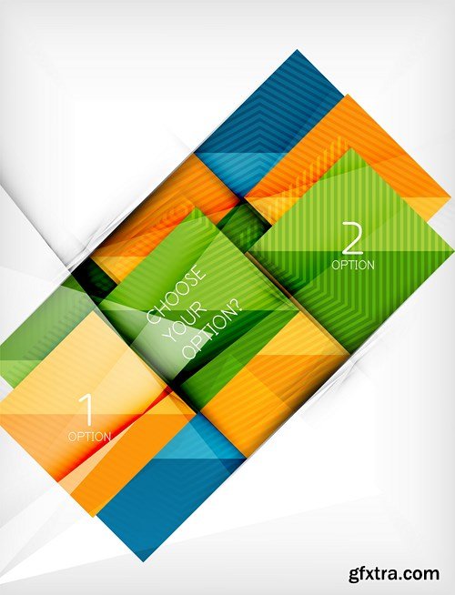 Square Shapes Banner 2 - 14xEPS