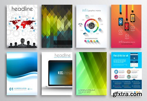 Design Flyer & Corporate Brochures 7 - 25xEPS