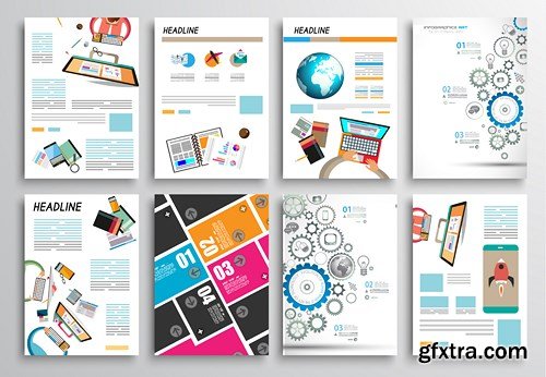 Design Flyer & Corporate Brochures 7 - 25xEPS