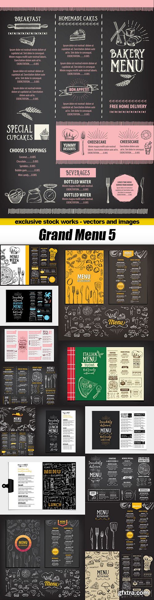 Grand Menu 5 - 15xEPS