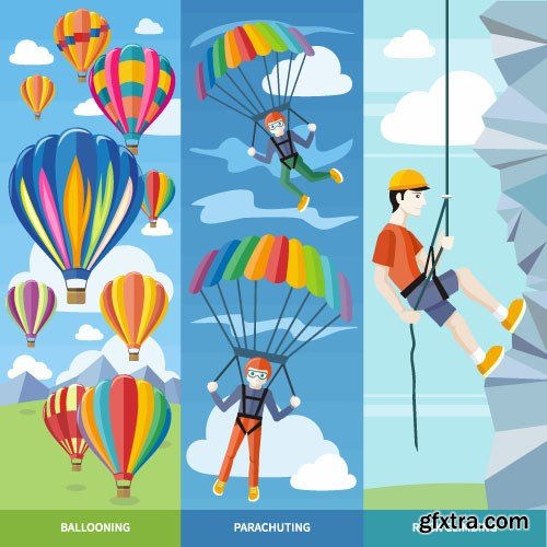 Flat Vector Design 22 - 25xEPS