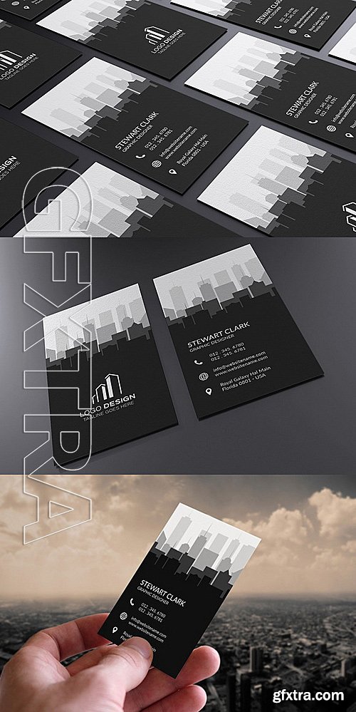 CM - Real Estate Business Card Template 492259