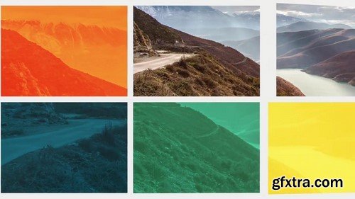 Motion Array - Color Grid After Effects Template