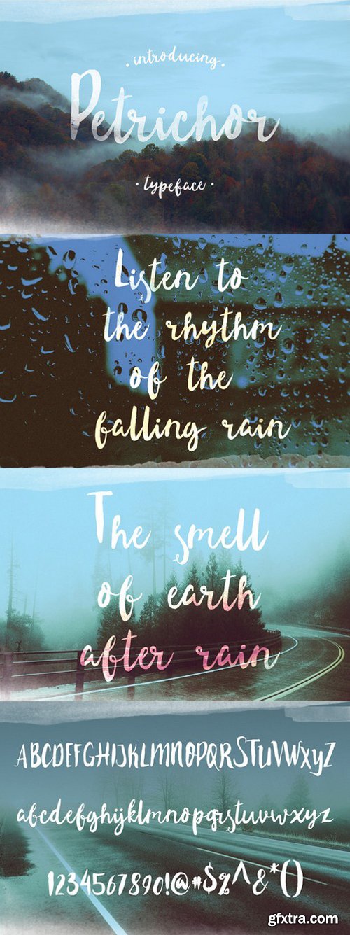 CM - Petrichor Typeface 491832