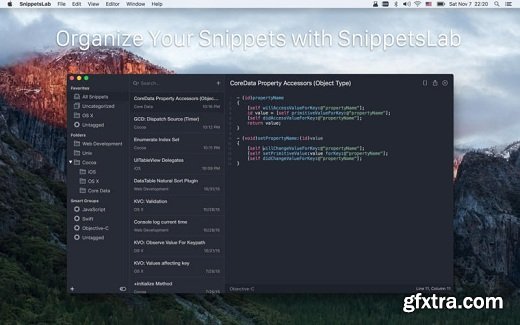 SnippetsLab 1.4.1 (Mac OS X)