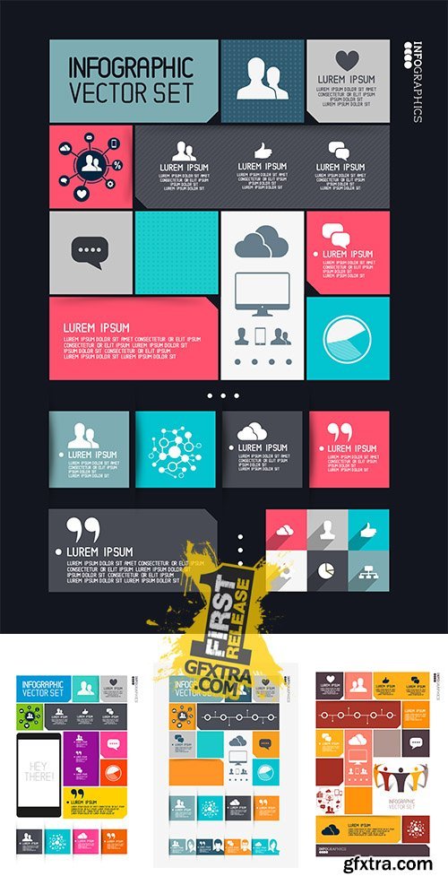 Stock: Modern Infographics Interface Vector