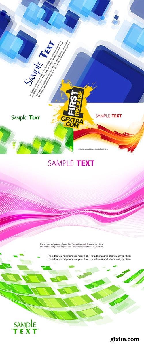 Stock: Abstract digital template