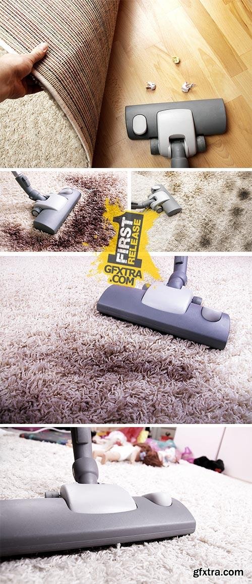 Stock Photo: Very dirty carpet