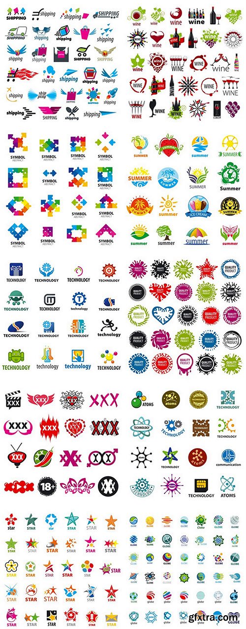 Logos & Design Elements 6 - 15xEPS